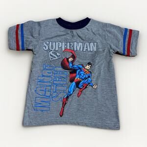 Vintage Superman Graphic T-Shirt DC Comics Youth S Y2K 90s Style 5/6